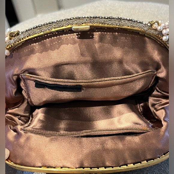 Vintage Fully Beaded Clutch Purse 1950s - Picture 2 of 4